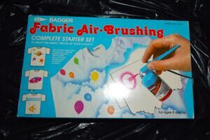 NIB Vintage Badger 250-5 Spray Gun Airbrush Set Model Miniature Kit 1992